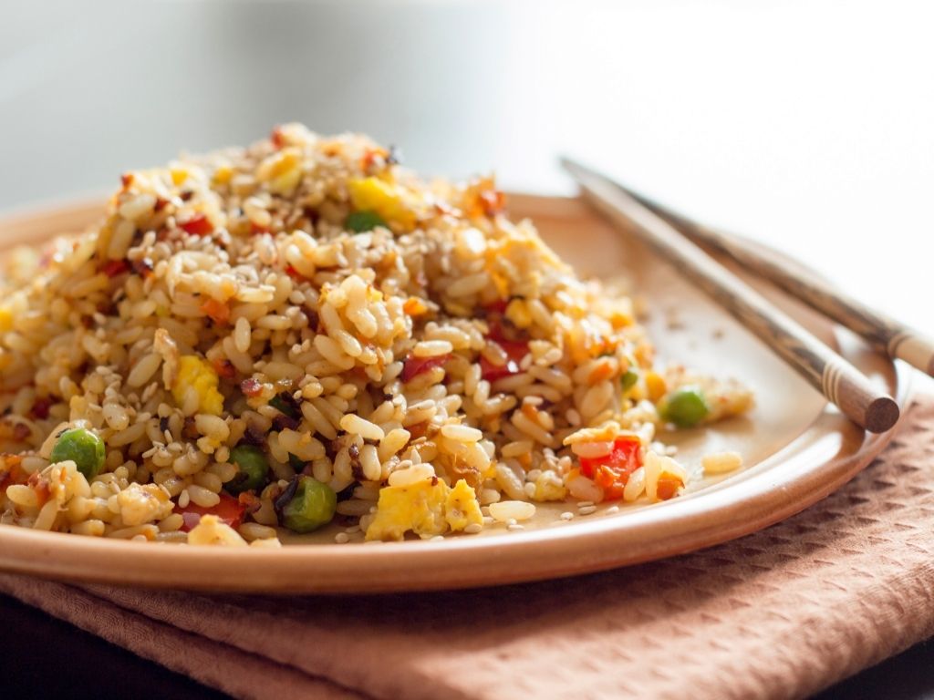 Vegetable Japanese Style Fried Rice